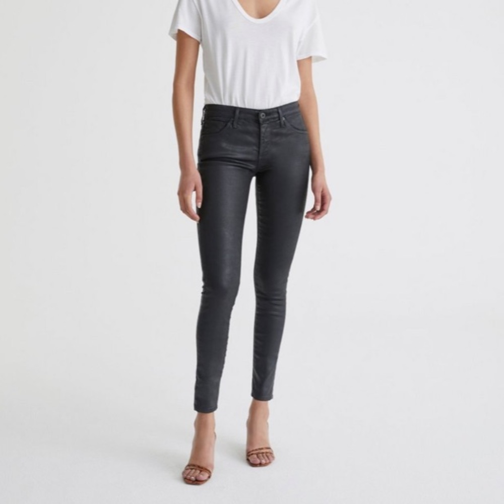 AG Legging Ankle Coated Denim